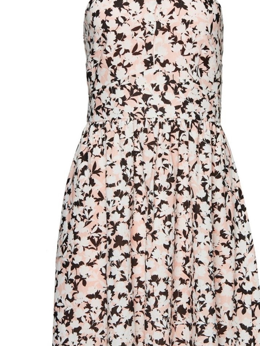 BCBGMaxAzria Pink and Black Floral dress - Picture 2 of 6